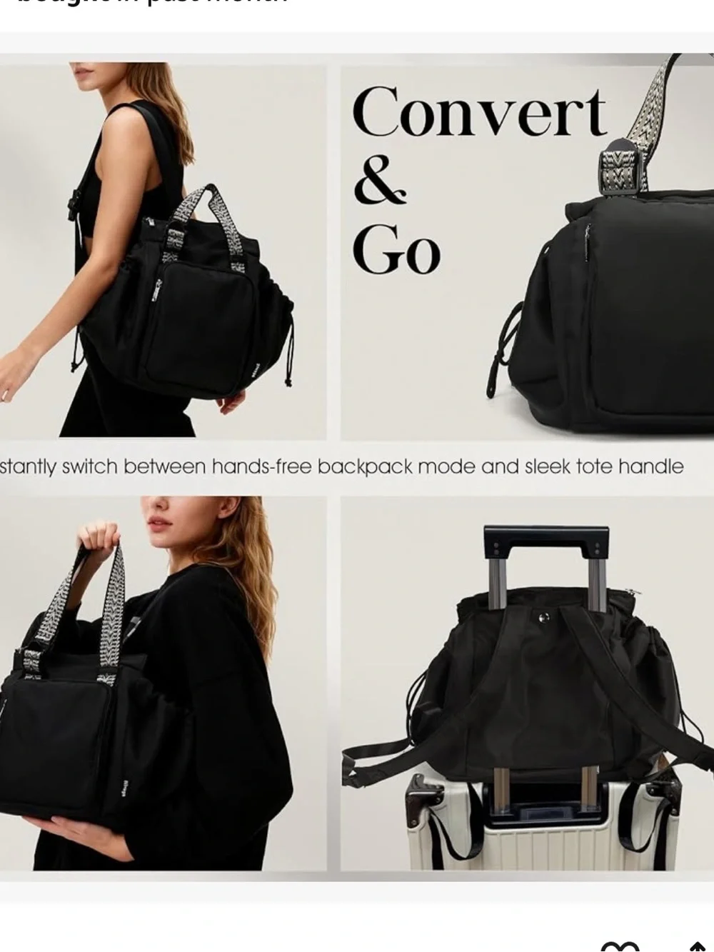 BIIVOYA Everyday Tote bag